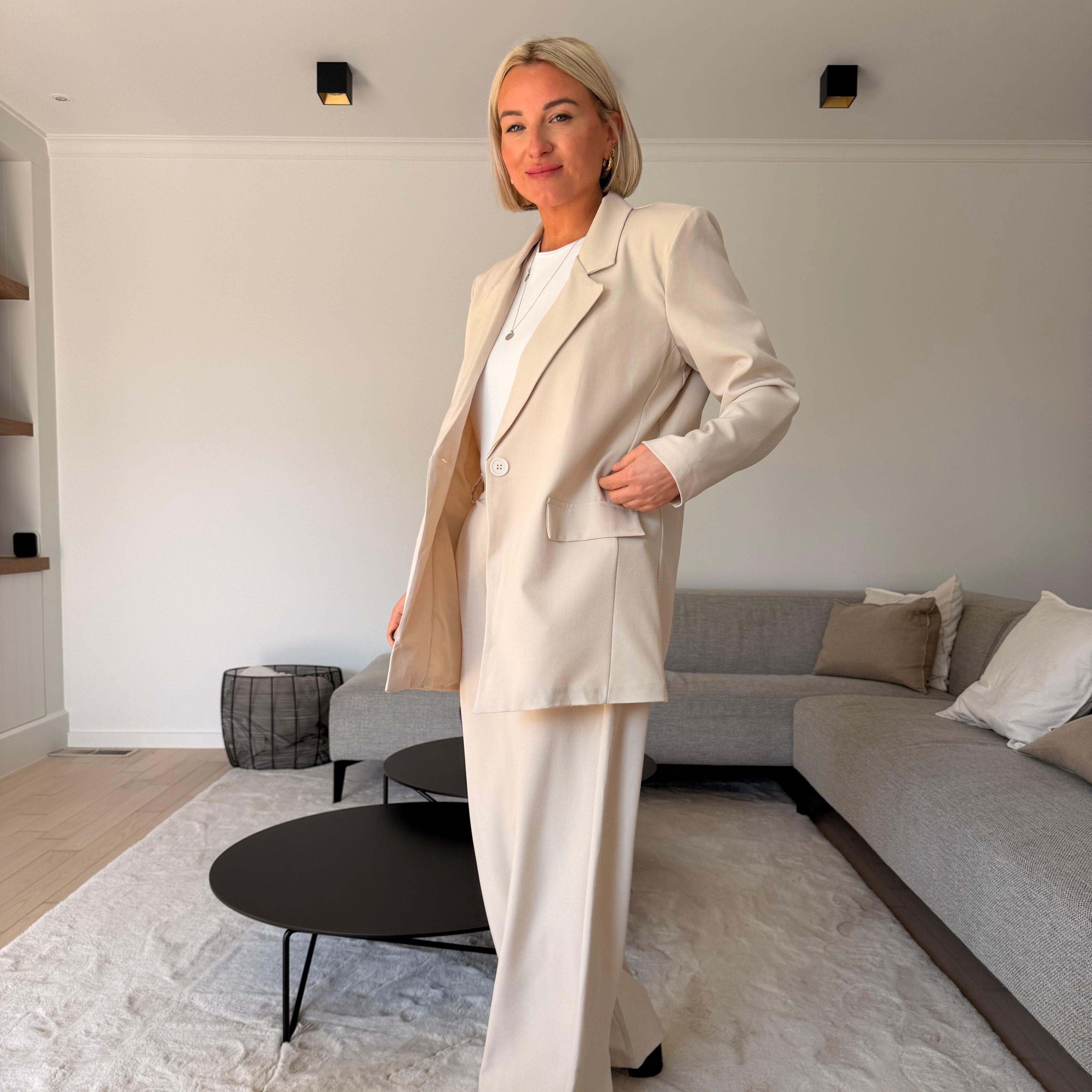 Blazer Mae beige