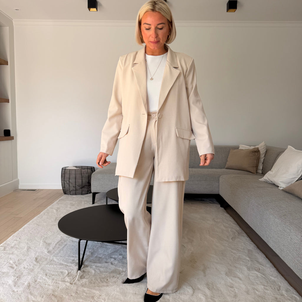 Blazer Mae beige