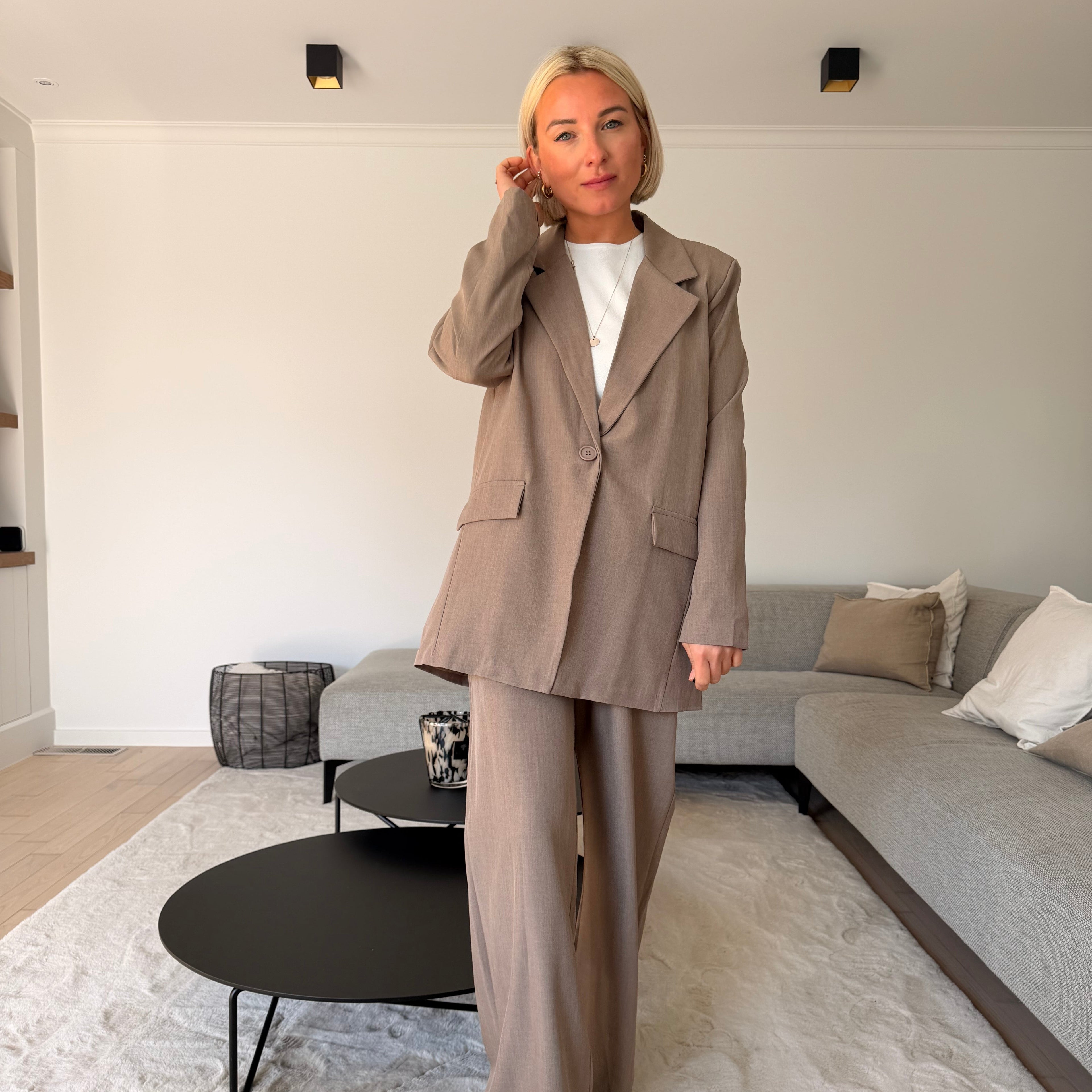 Blazer Mae taupe