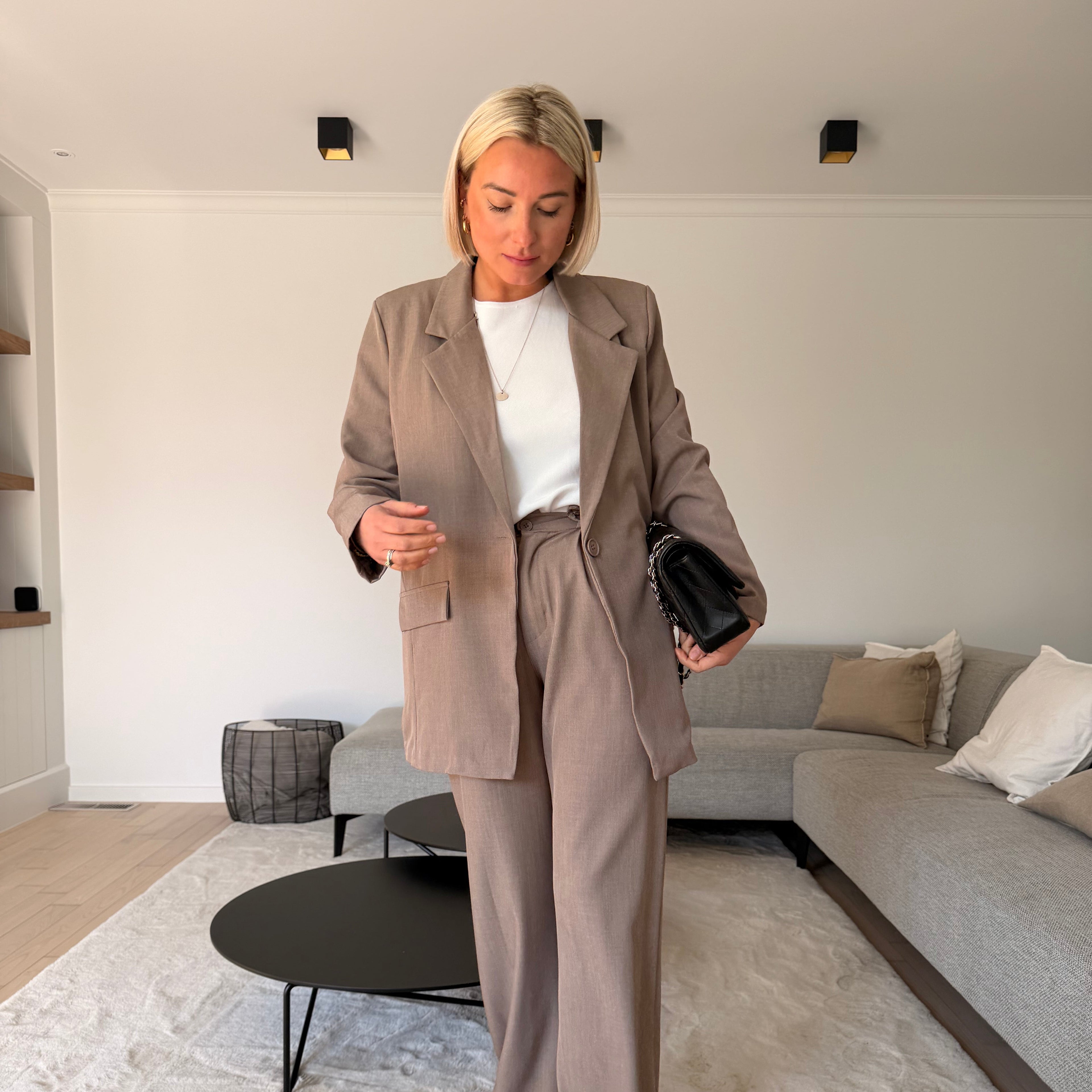 Blazer Mae taupe