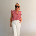 Blouse BB rouge