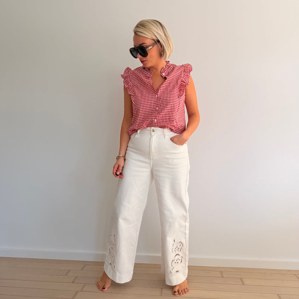 Blouse BB rouge