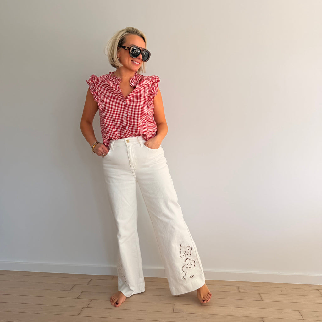 Blouse BB rouge