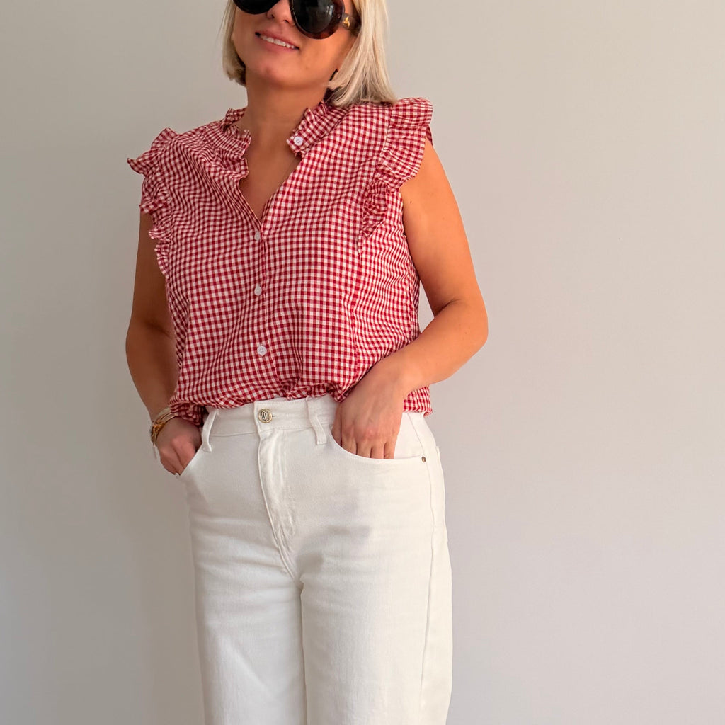 Blouse BB rouge