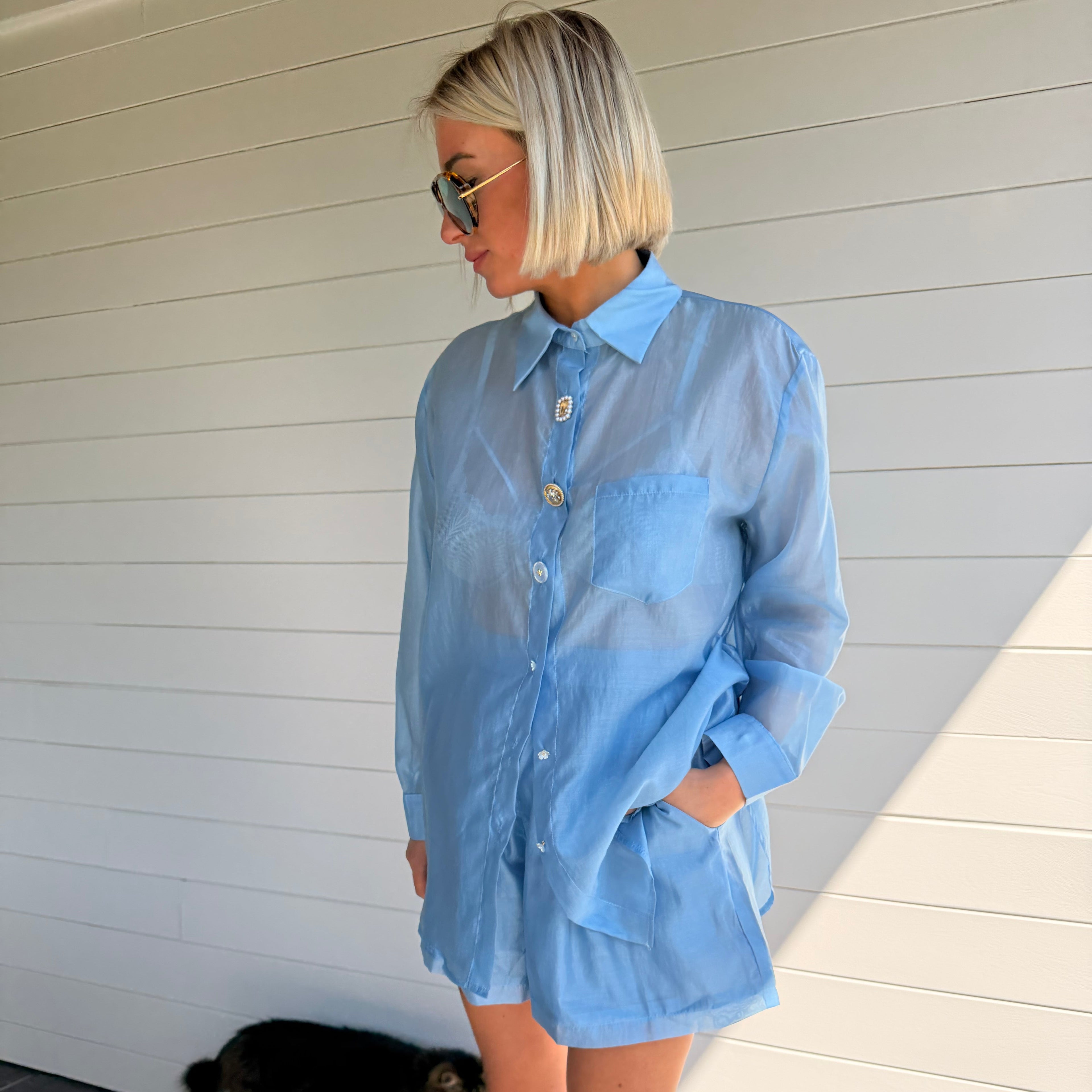 Ensemble Valéria bleu