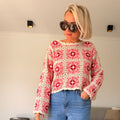 Top Chloé rose