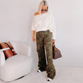 Pantalon cargo camouflage Emile