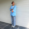 Pantalon Lucas bleu