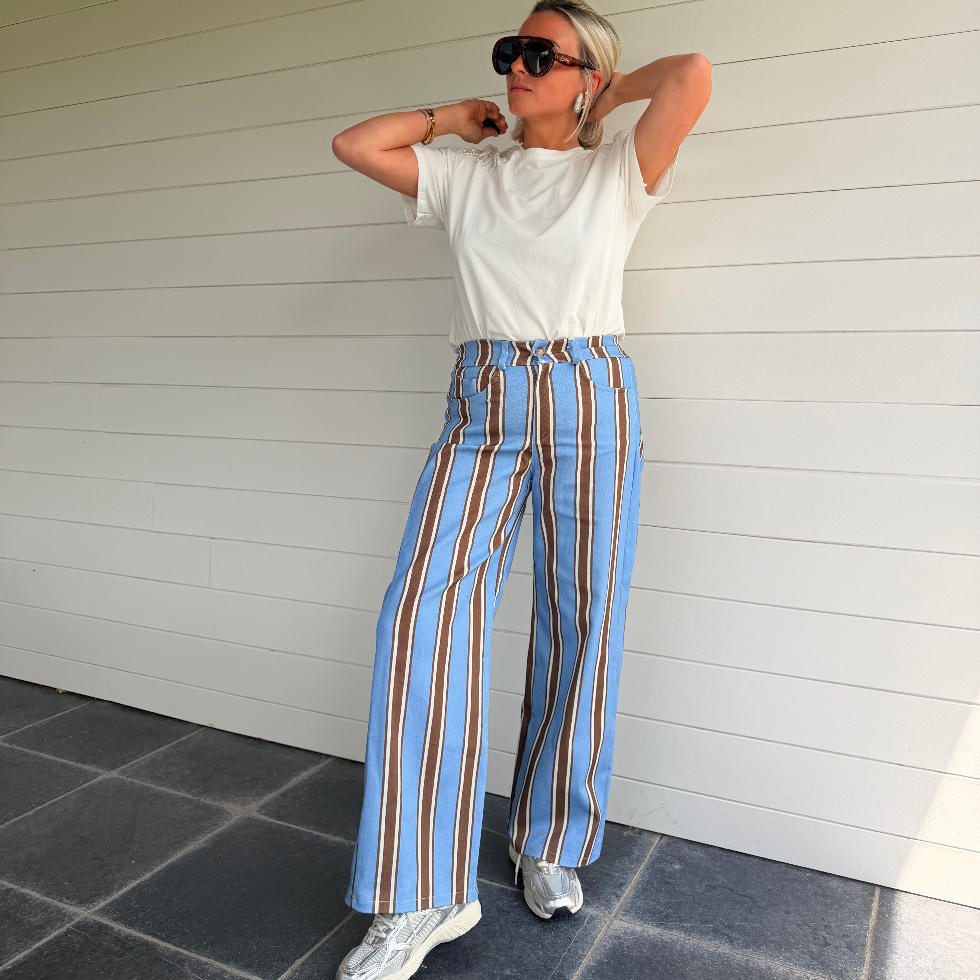 Pantalon Lucas bleu