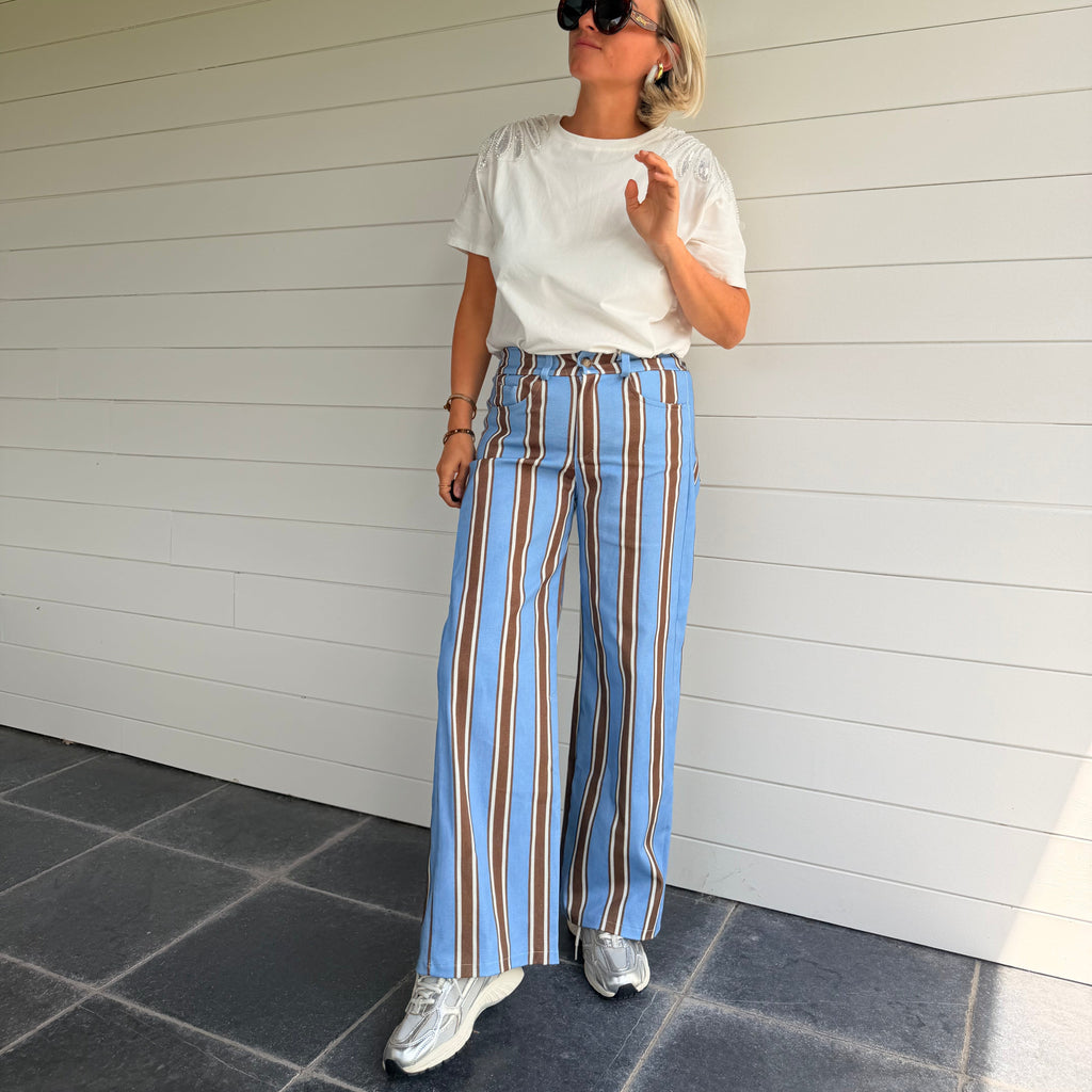 Pantalon Lucas bleu