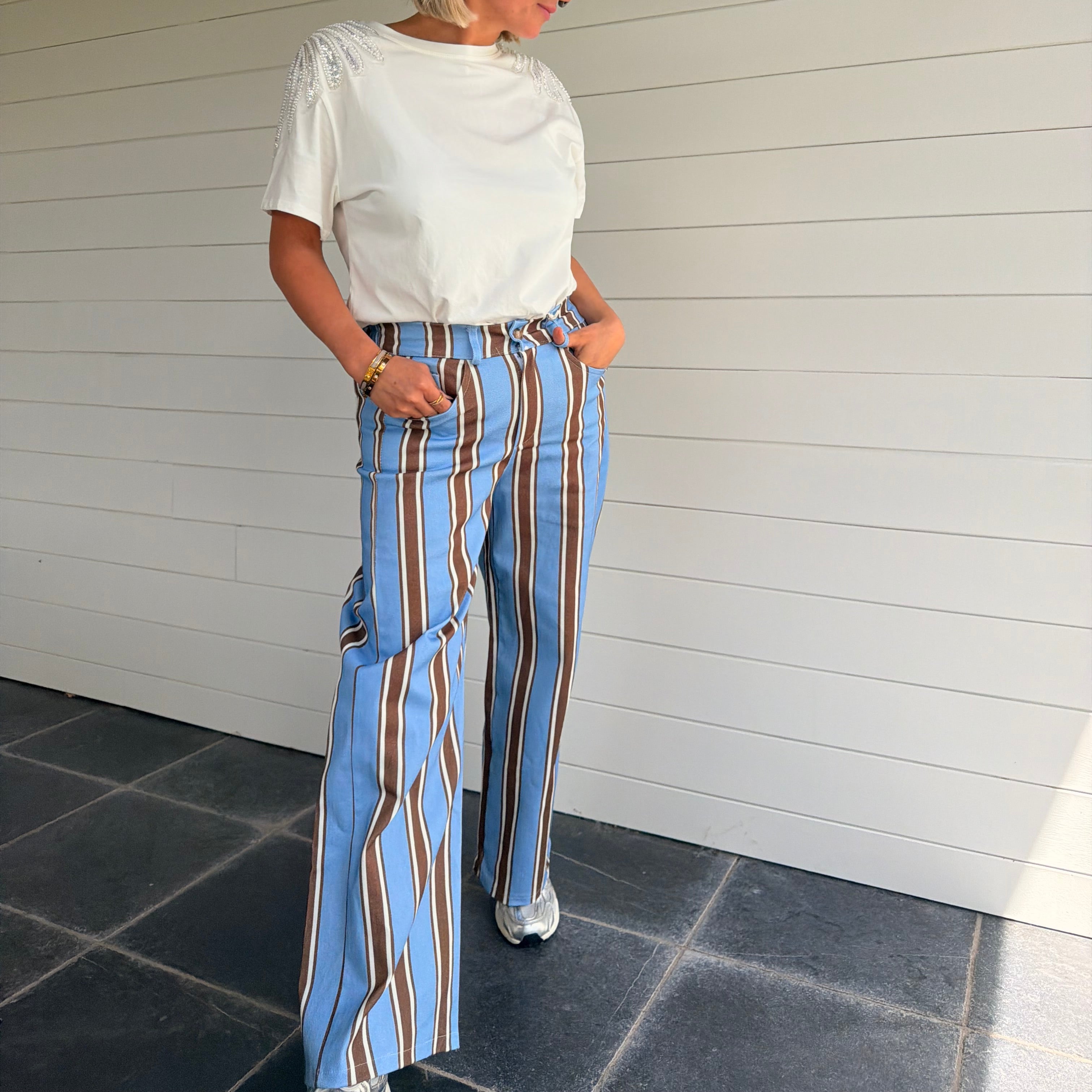 Pantalon Lucas bleu