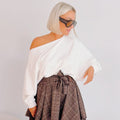Pull Alba blanc