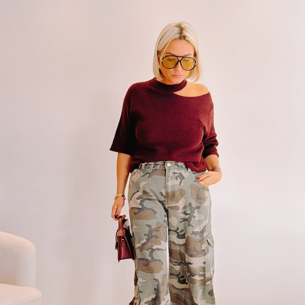 Pull Roxanne – Bordeaux