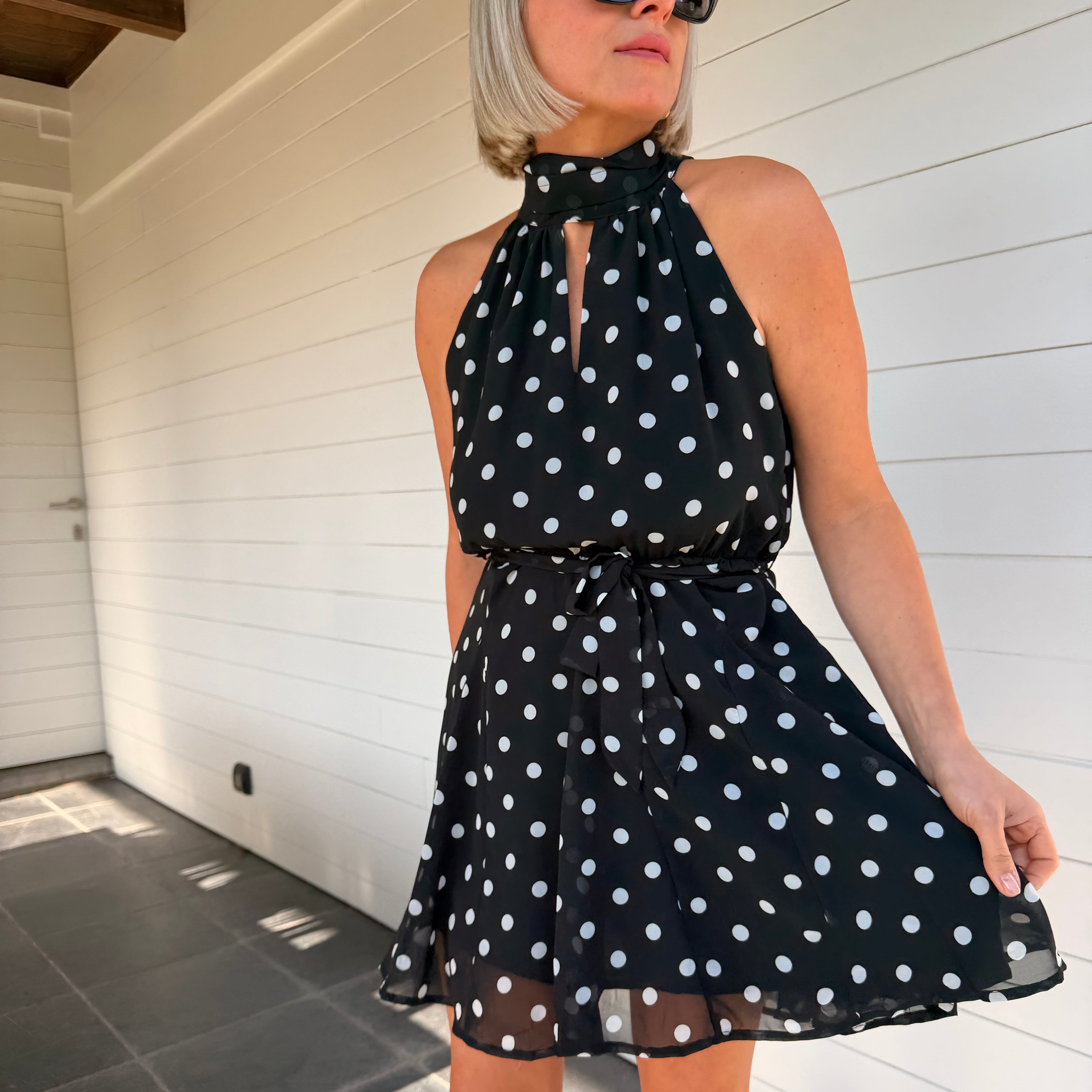 robe noire à pois femme
robe élégante femme
robe chic femme
robe courte femme
robe soirée femme
robe tendance femme