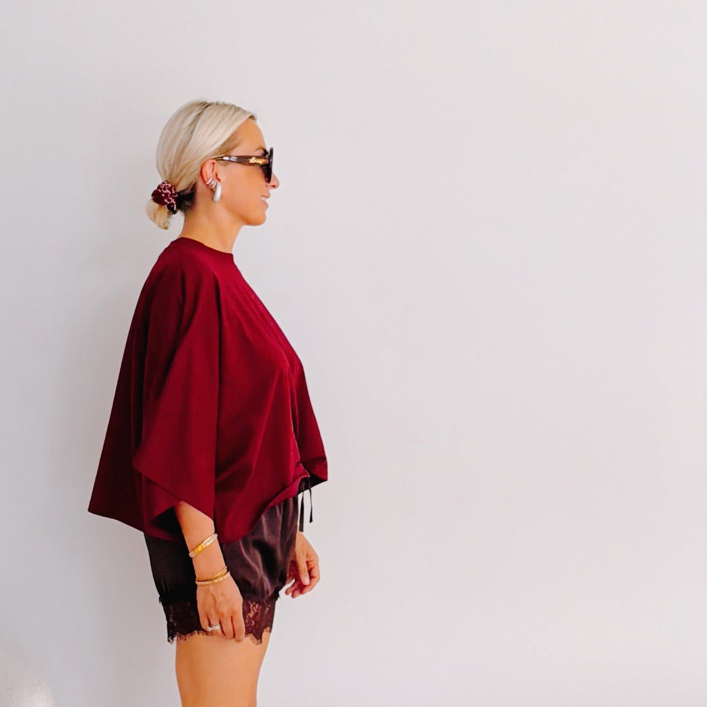 T-Shirt Noé bordeaux