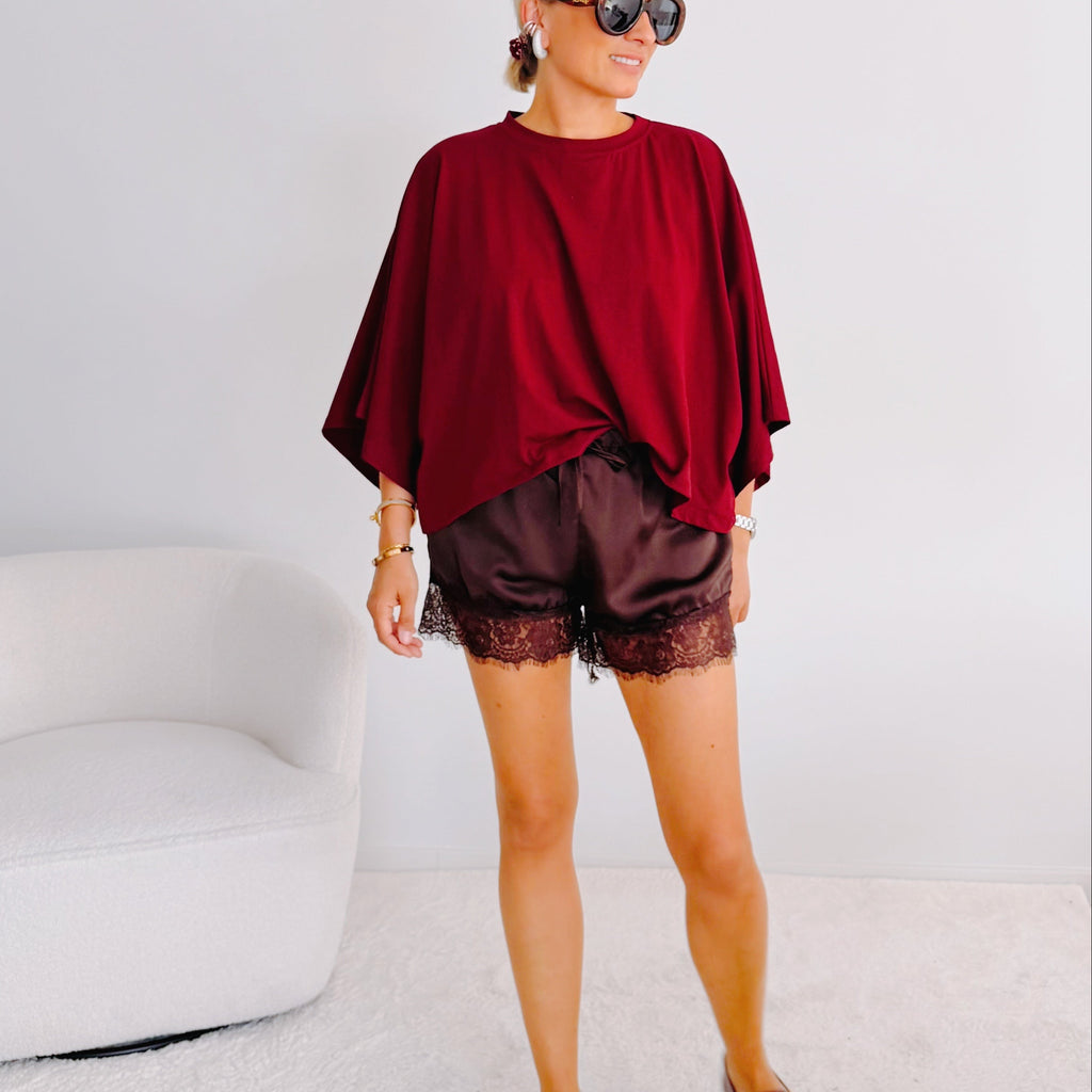Short Marcel chocolat