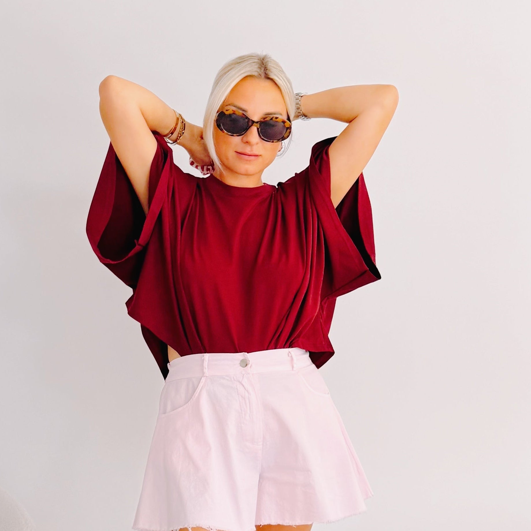 T-Shirt Noé bordeaux