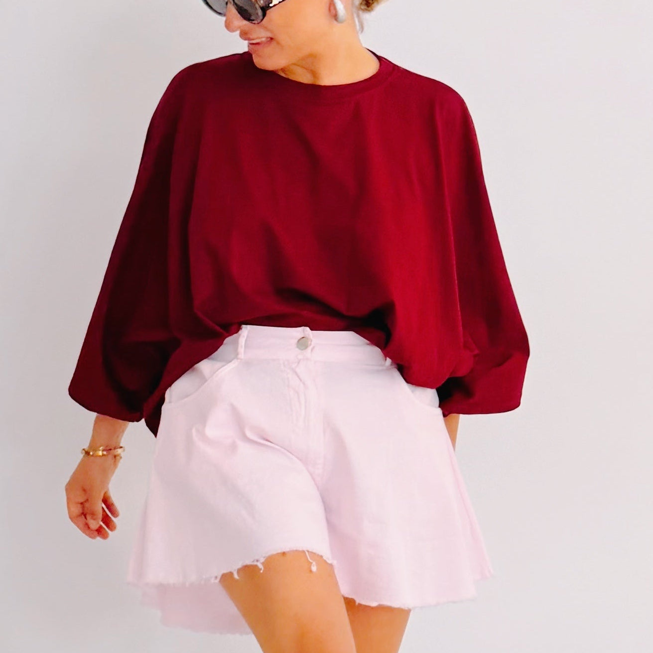 T-Shirt Noé bordeaux