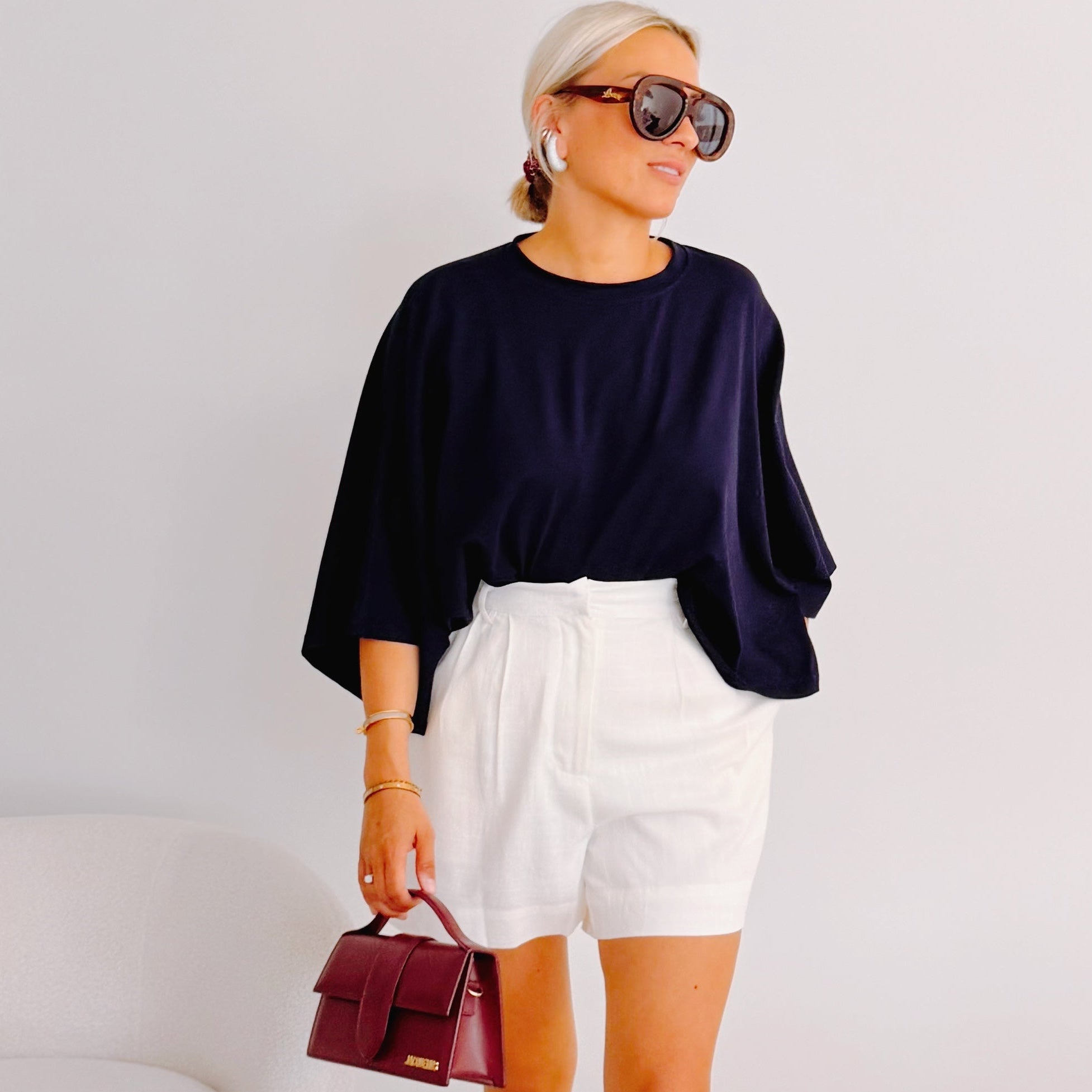 T-Shirt Noé bleu marine
