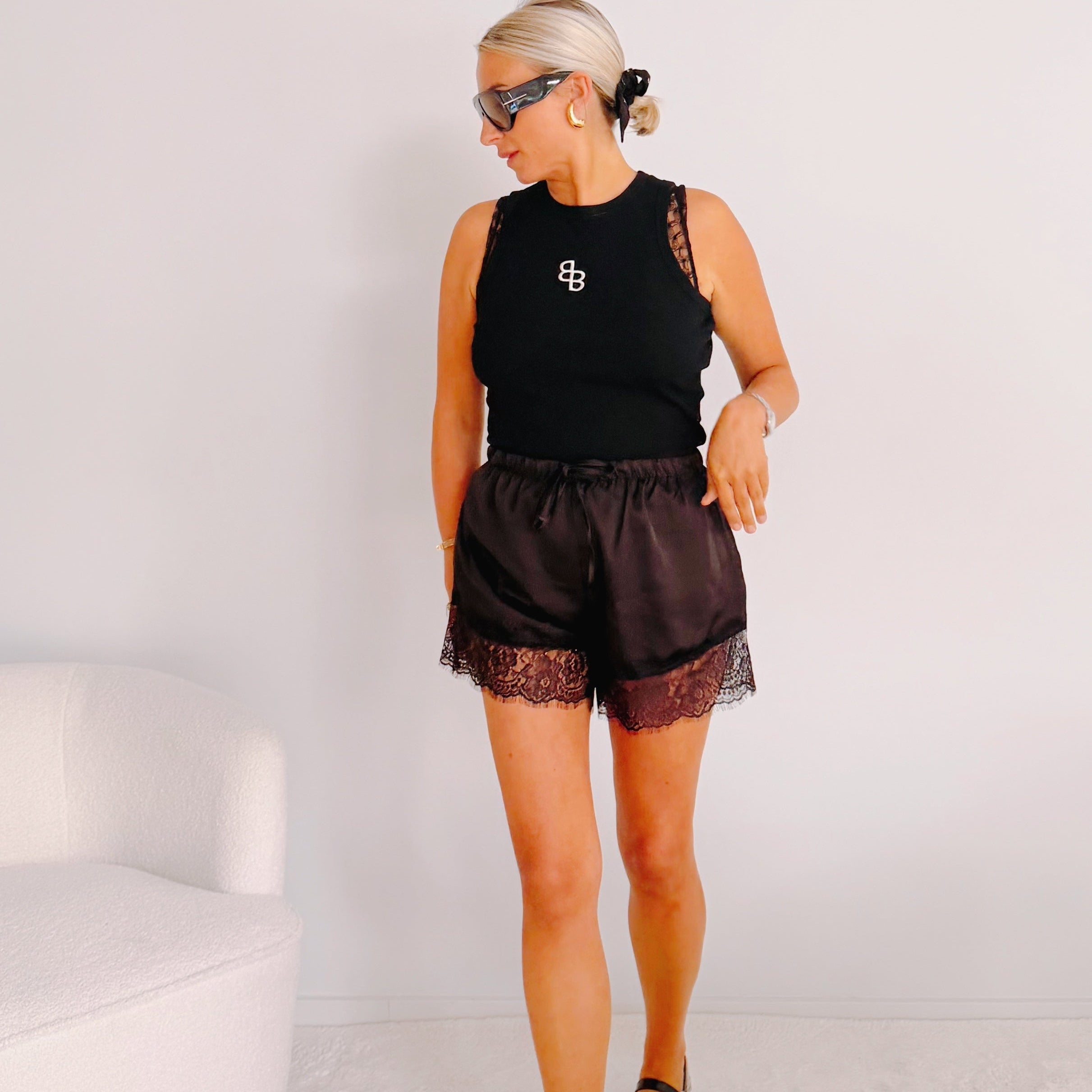 Short Marcel noir