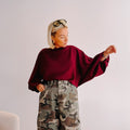 Sweat Aline – Bordeaux