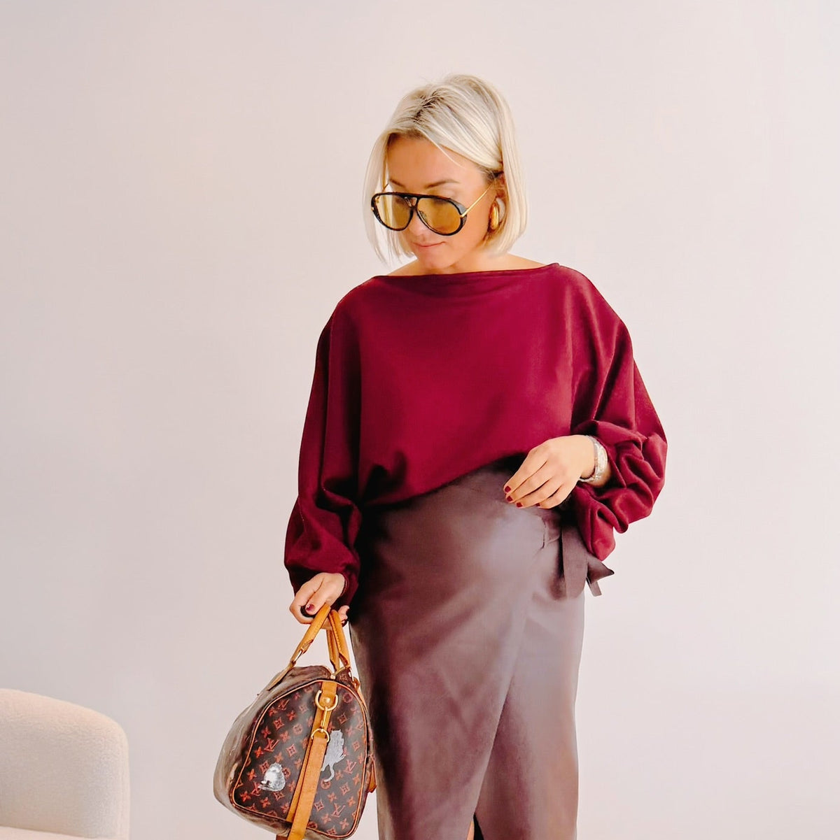 Sweat Aline – Bordeaux