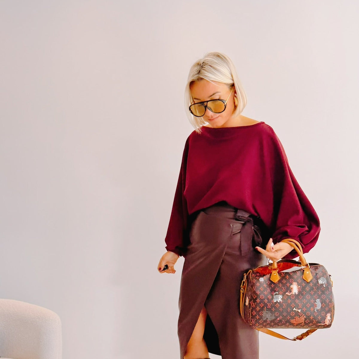 Sweat Aline – Bordeaux