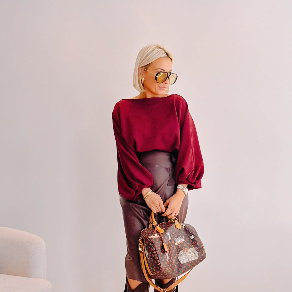 Sweat Aline – Bordeaux