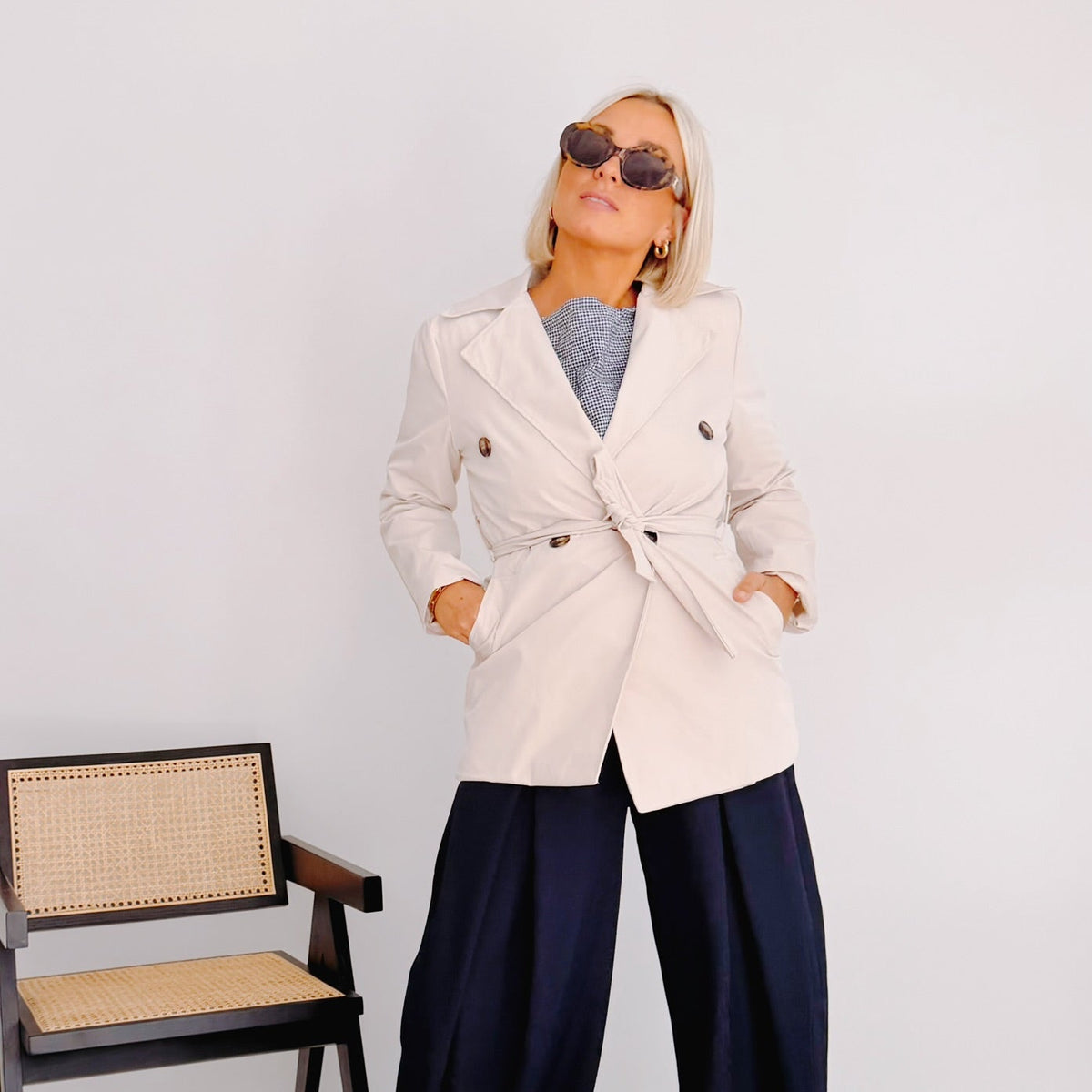 Trench Milo – Beige
