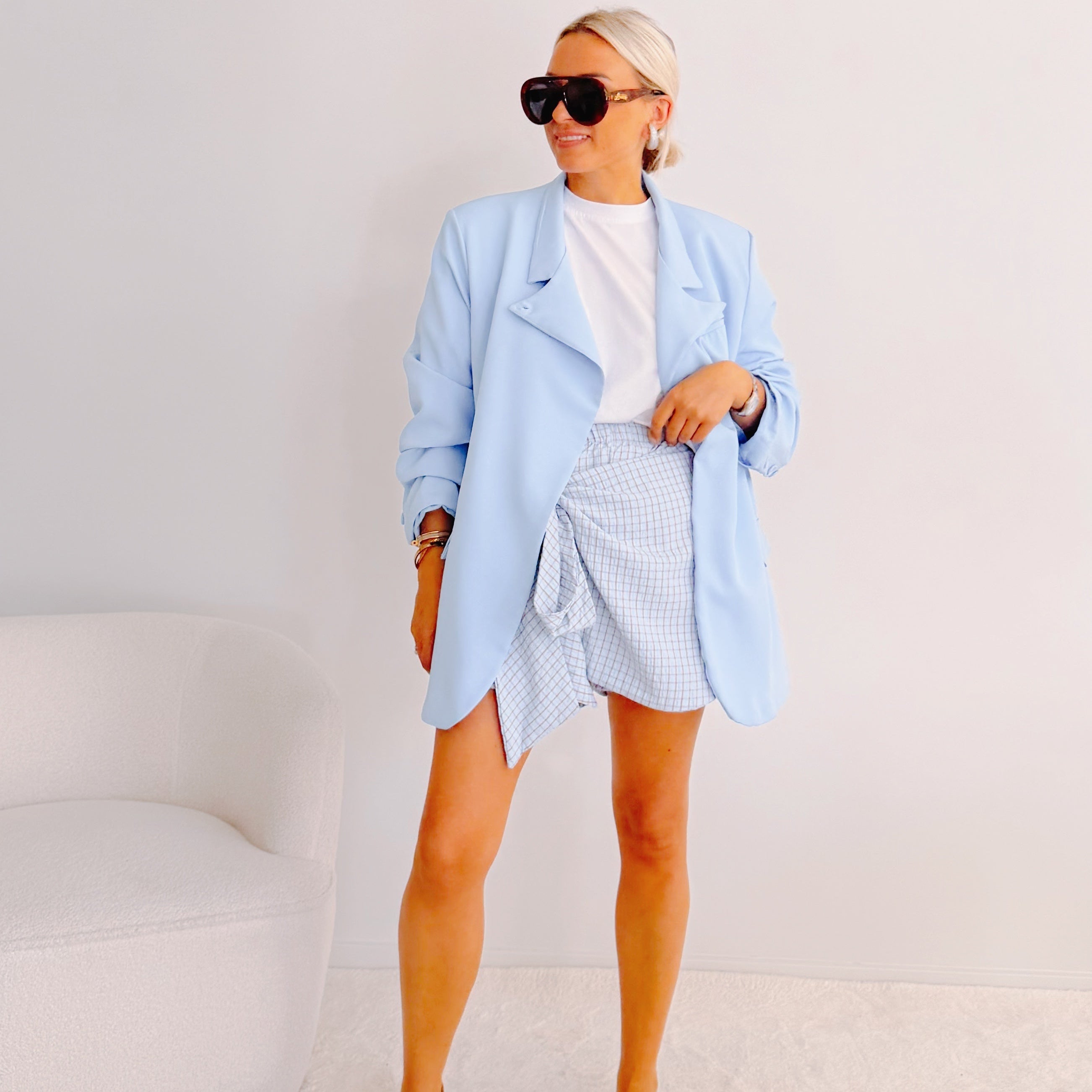 Jupe Colette bleu