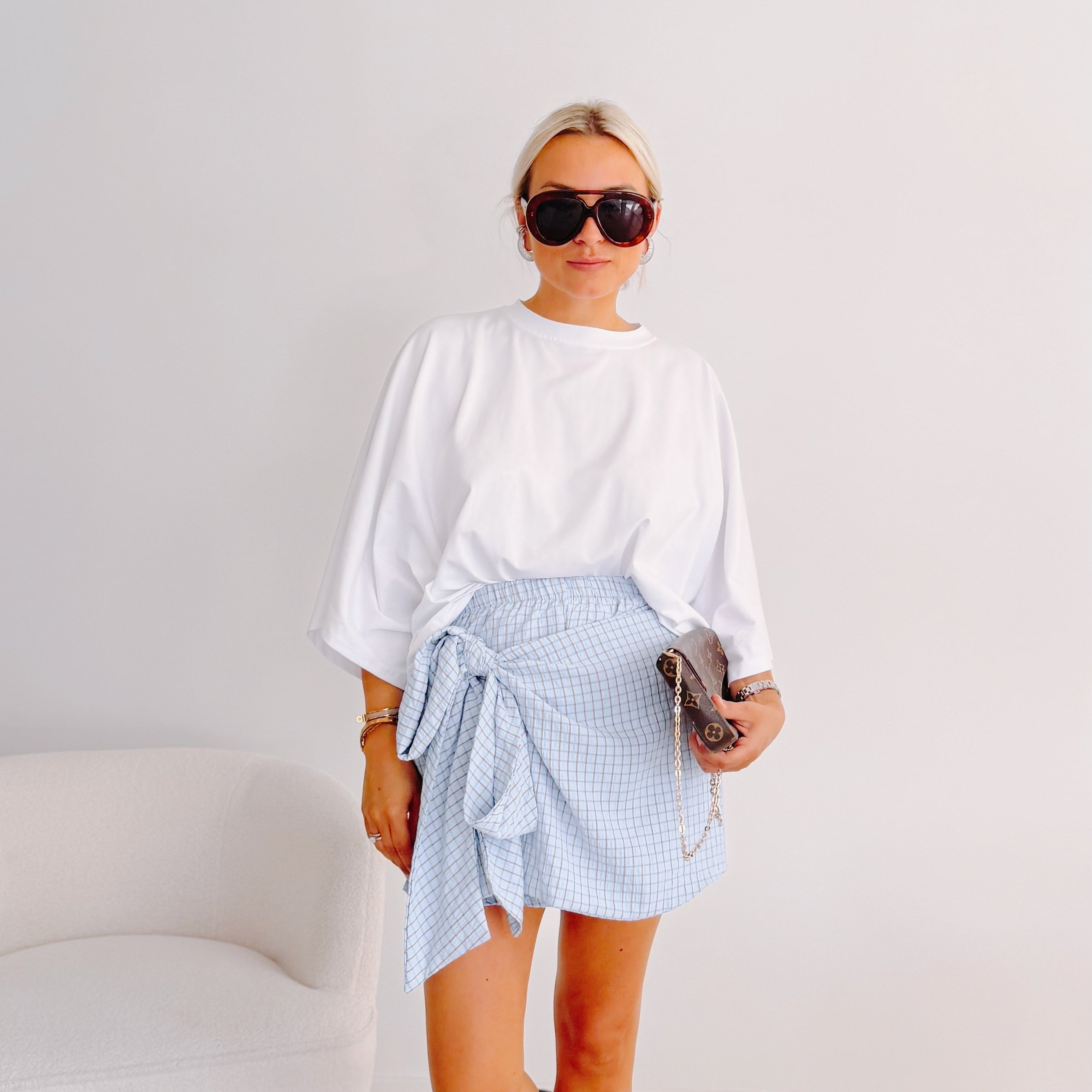 Jupe Colette bleu